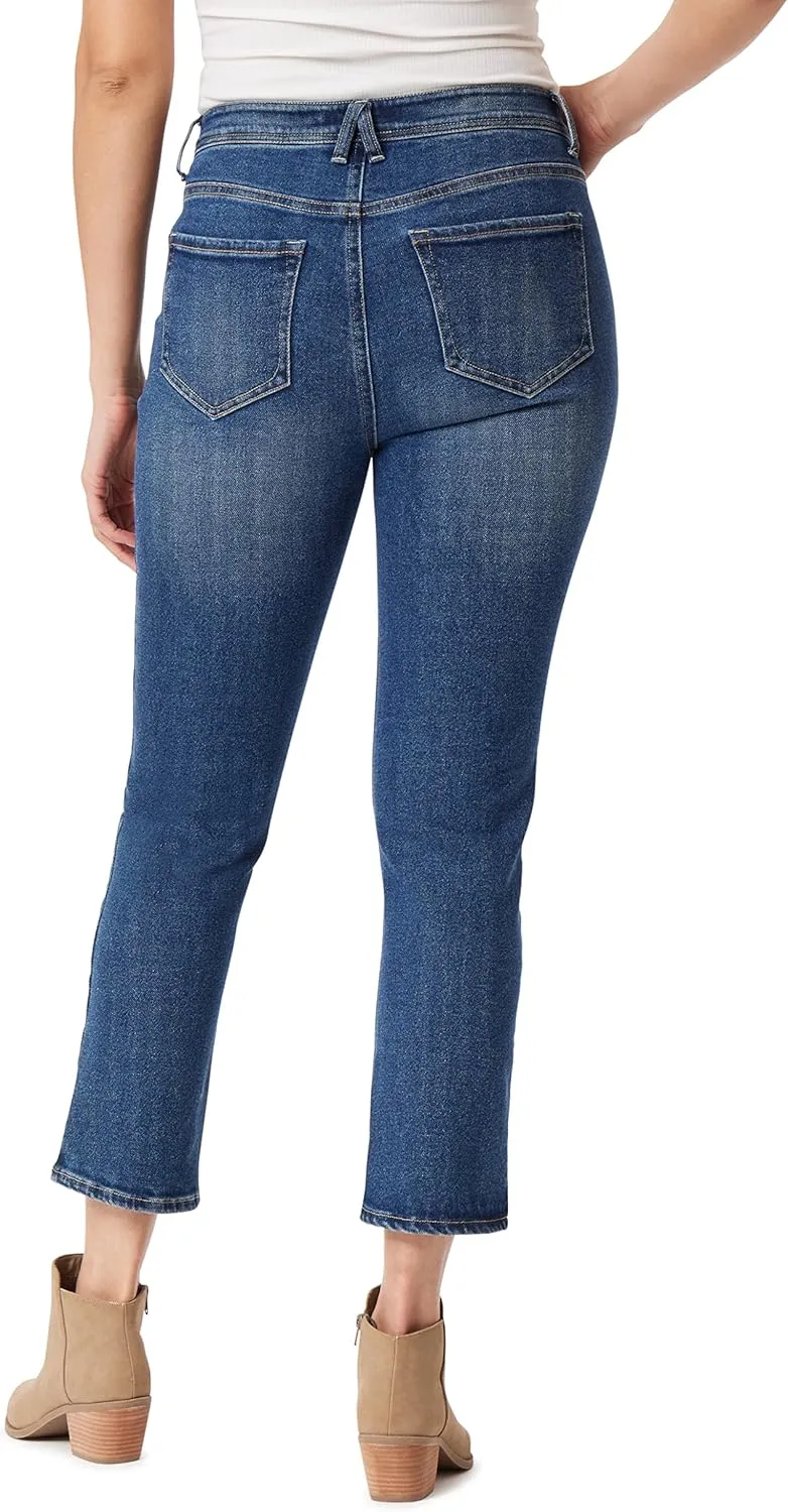Angels Forever Young Women's Forever Slim Ankle High-Rise Jeans (Standard and Plus)
