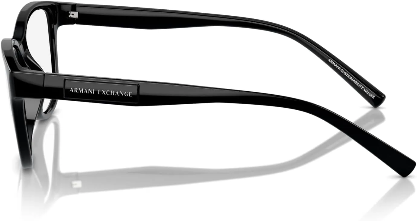 Armani Exchange Women's Ax3111u Universal Fit Cat Eye Prescription Eyewear Frames