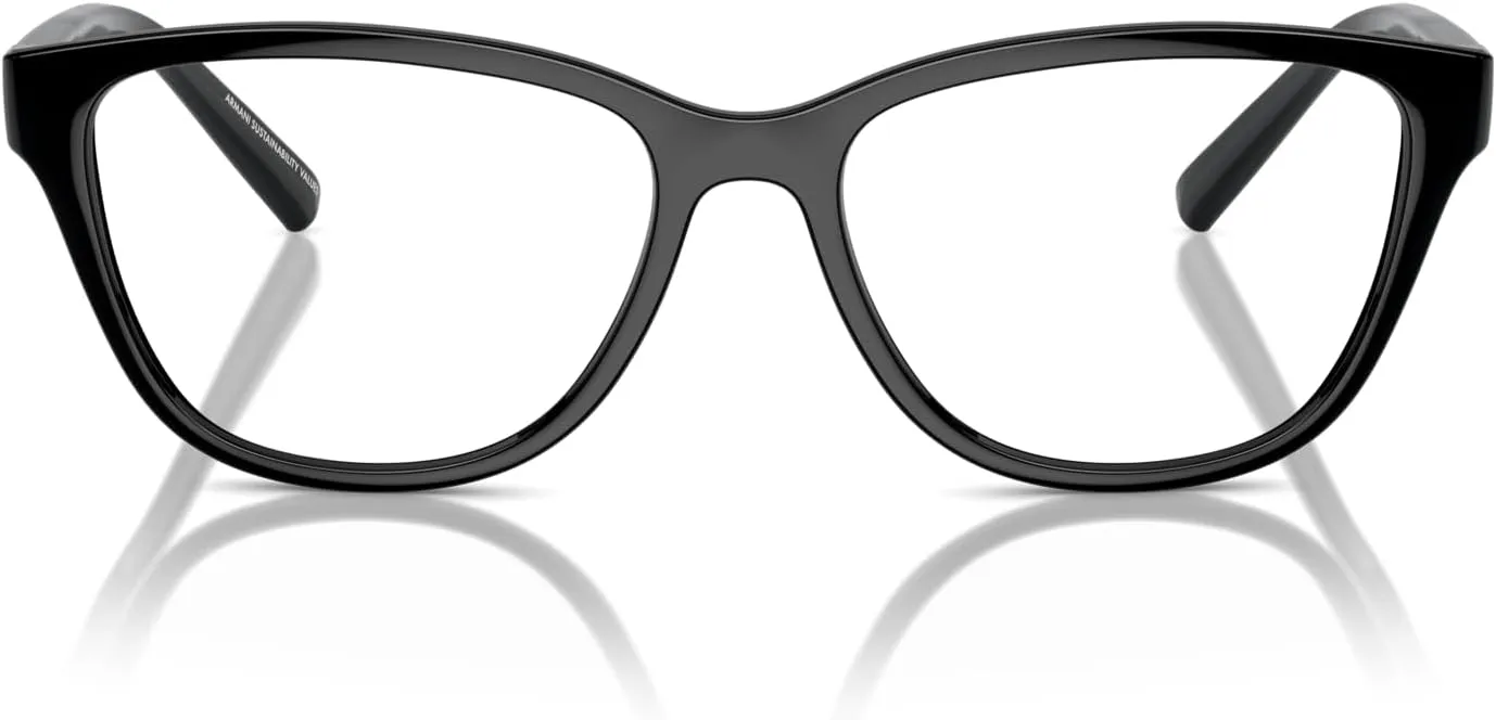 Armani Exchange Women's Ax3111u Universal Fit Cat Eye Prescription Eyewear Frames