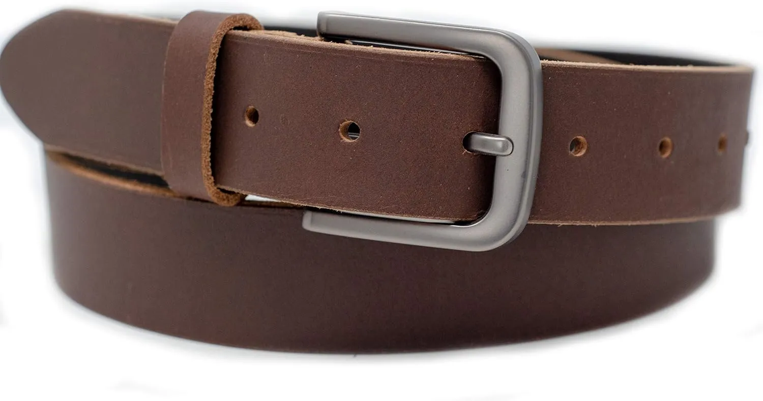 Ashford Ridge 34mm (1.25") Full Hide Leather Belt - Made in England