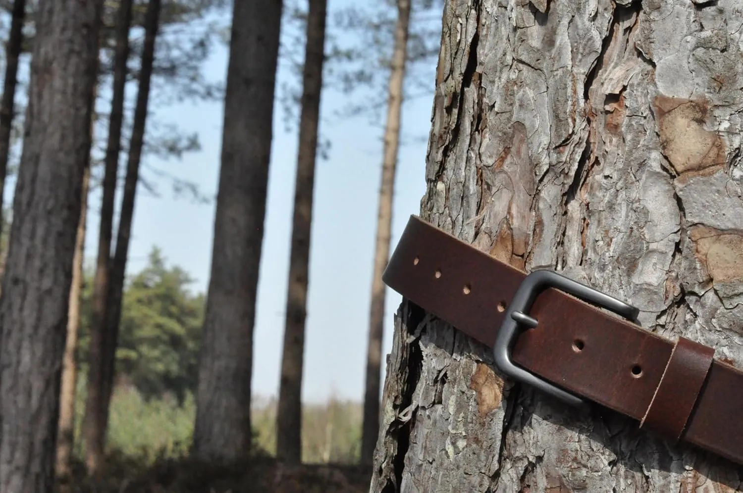 Ashford Ridge 34mm (1.25") Full Hide Leather Belt - Made in England
