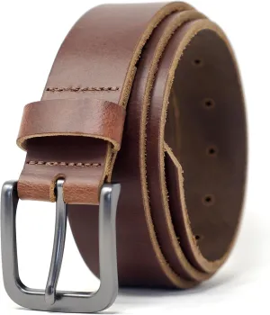 Ashford Ridge 34mm (1.25") Full Hide Leather Belt - Made in England