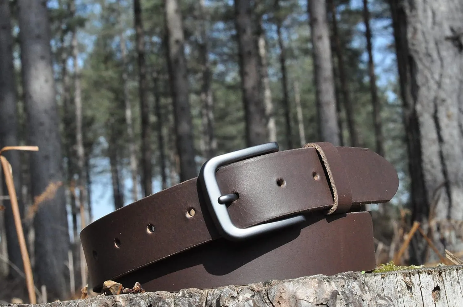 Ashford Ridge 34mm (1.25") Full Hide Leather Belt - Made in England