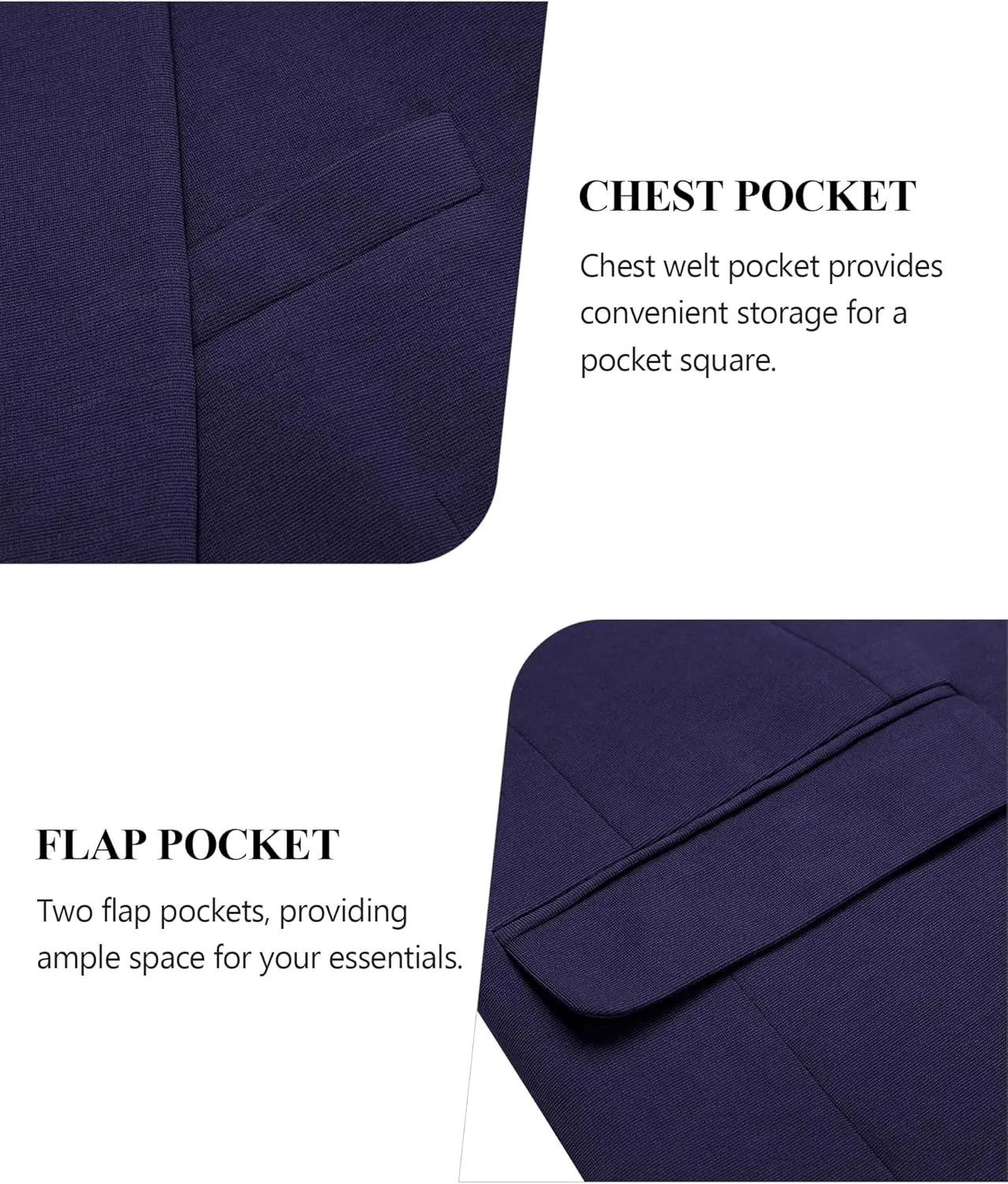 COOFANDY Mens Blazer Jacket One Button Casual Suit Jackets Stretch Knit Sport Coat