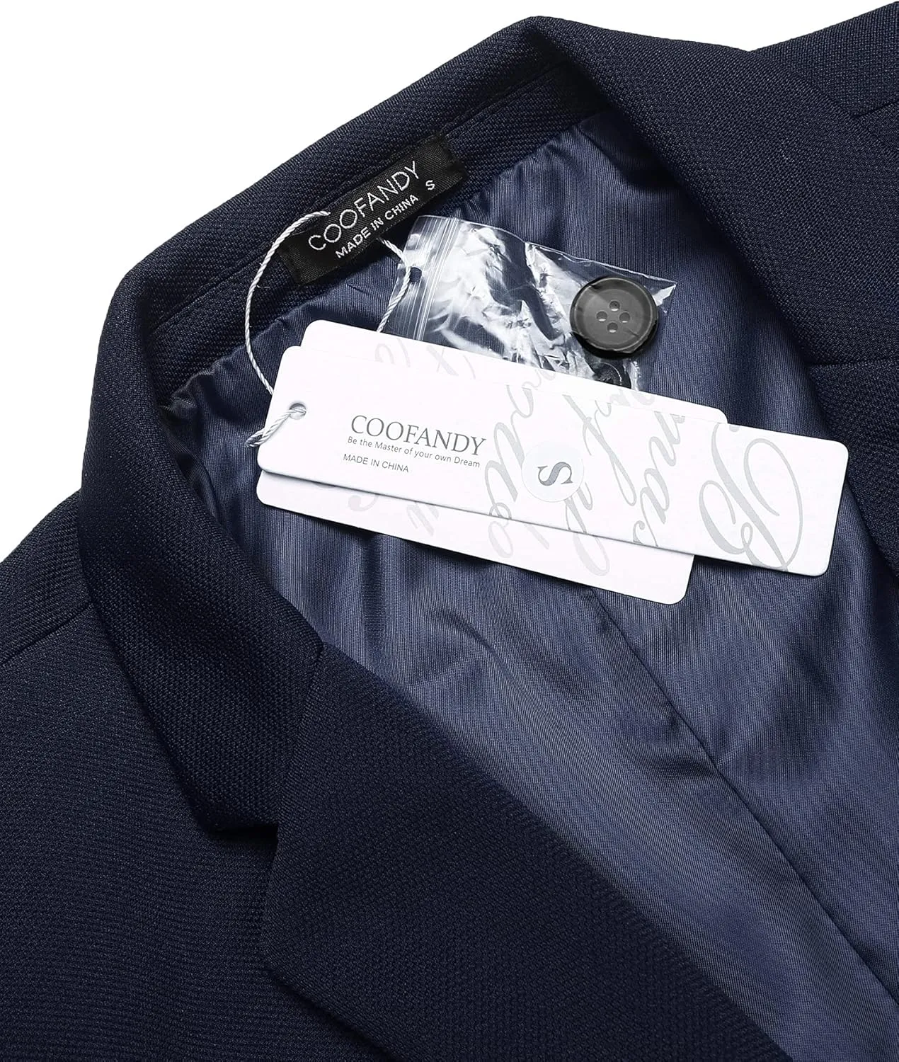 COOFANDY Men's Casual Blazer Jacket Slim Fit Sports Coat Business Suit Jackets One Button