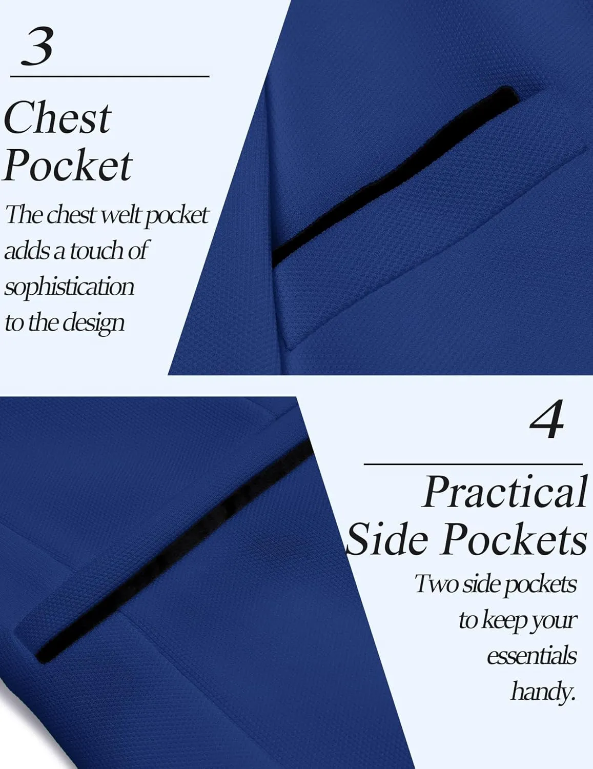 COOFANDY Men's Casual Blazer Jacket Slim Fit Sports Coat Business Suit Jackets One Button