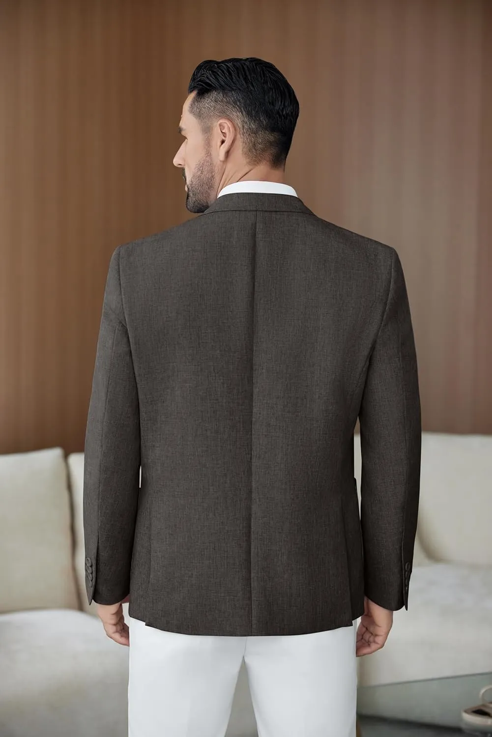 COOFANDY Men's Casual Blazer Suit Jackets Slim Fit One Button Sports Coat with Pockets