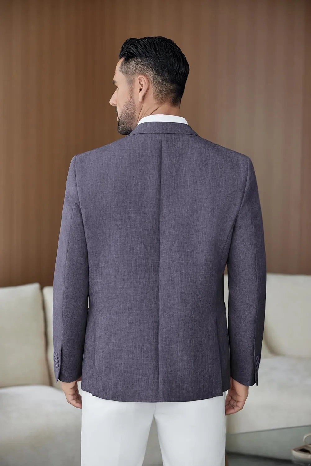 COOFANDY Men's Casual Blazer Suit Jackets Slim Fit One Button Sports Coat with Pockets