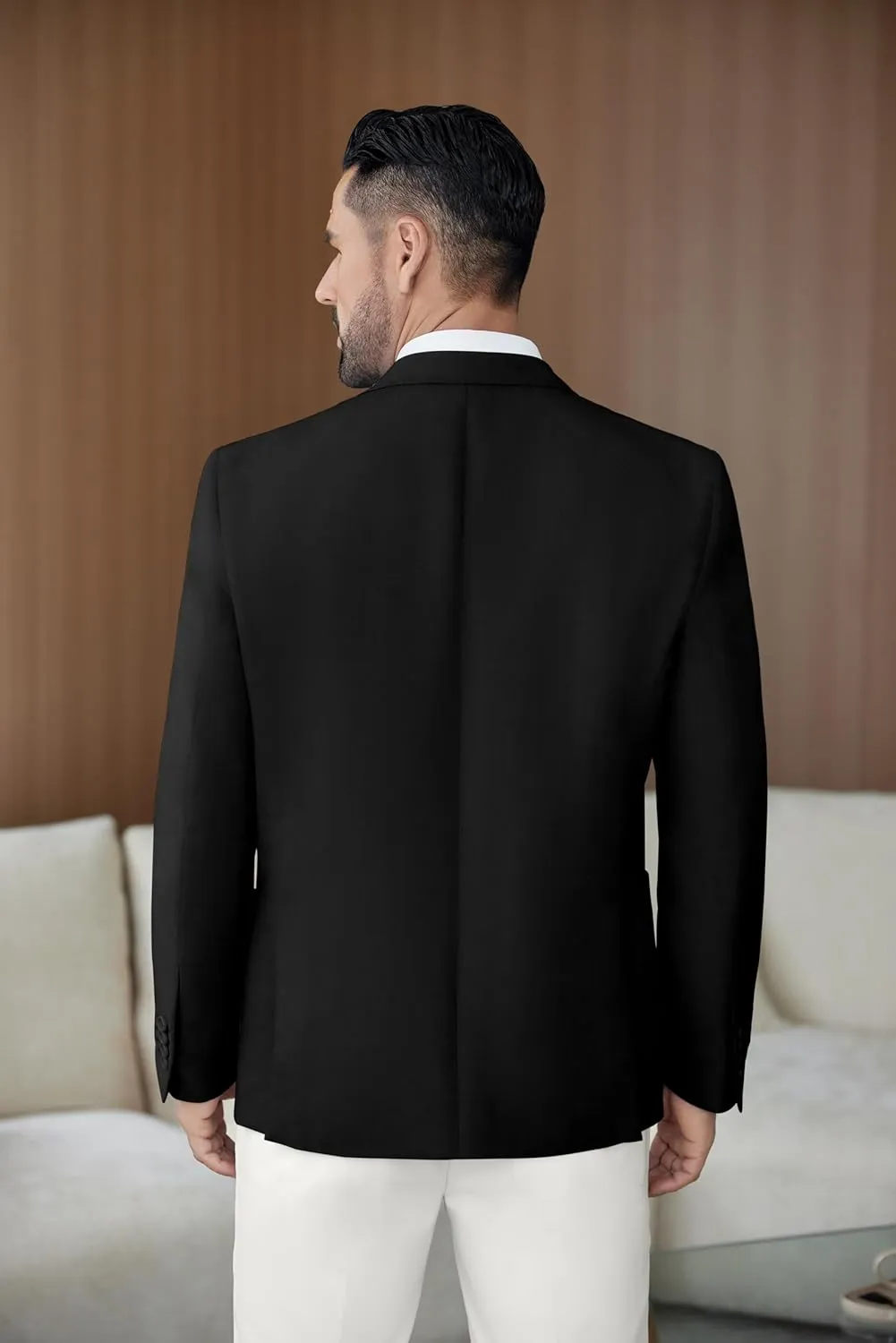 COOFANDY Men's Casual Blazer Suit Jackets Slim Fit One Button Sports Coat with Pockets