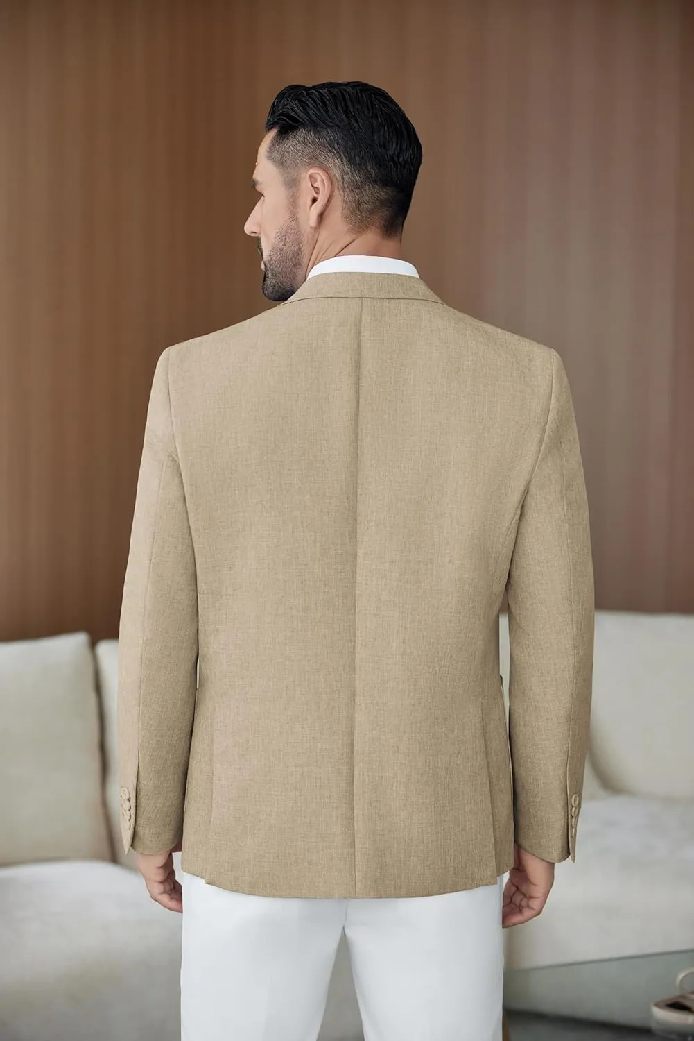 COOFANDY Men's Casual Blazer Suit Jackets Slim Fit One Button Sports Coat with Pockets