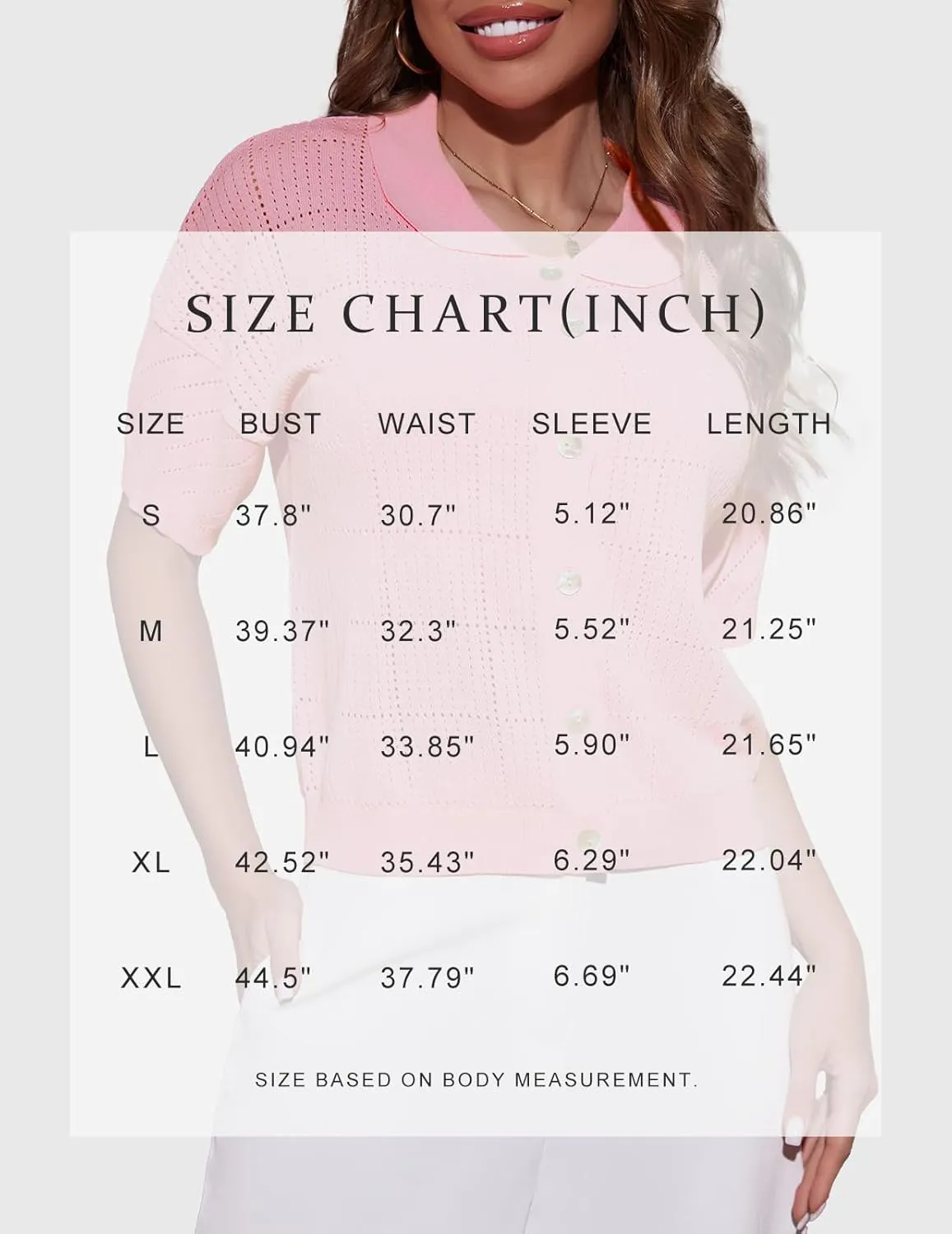DRESSTELLS Women's Summer Cardigans 2025 Spring Tops Knit Short Sleeve Blouse Business Casual Tops 2025