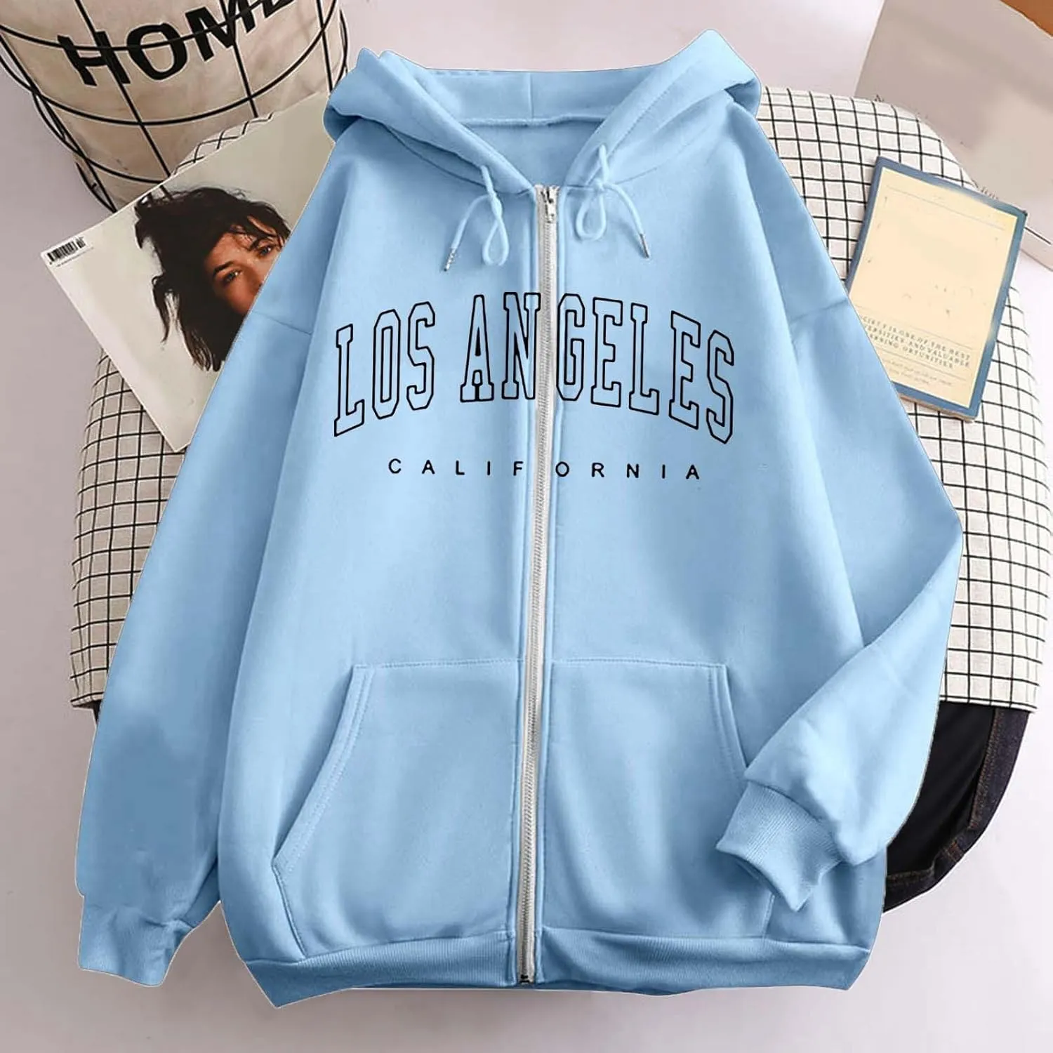 Fall Sweatshirts for Women Casual Crew Neck Long Sleeve Pullover Sweatshirts Fall Cute Cat Graphic Print Sweater Shirts