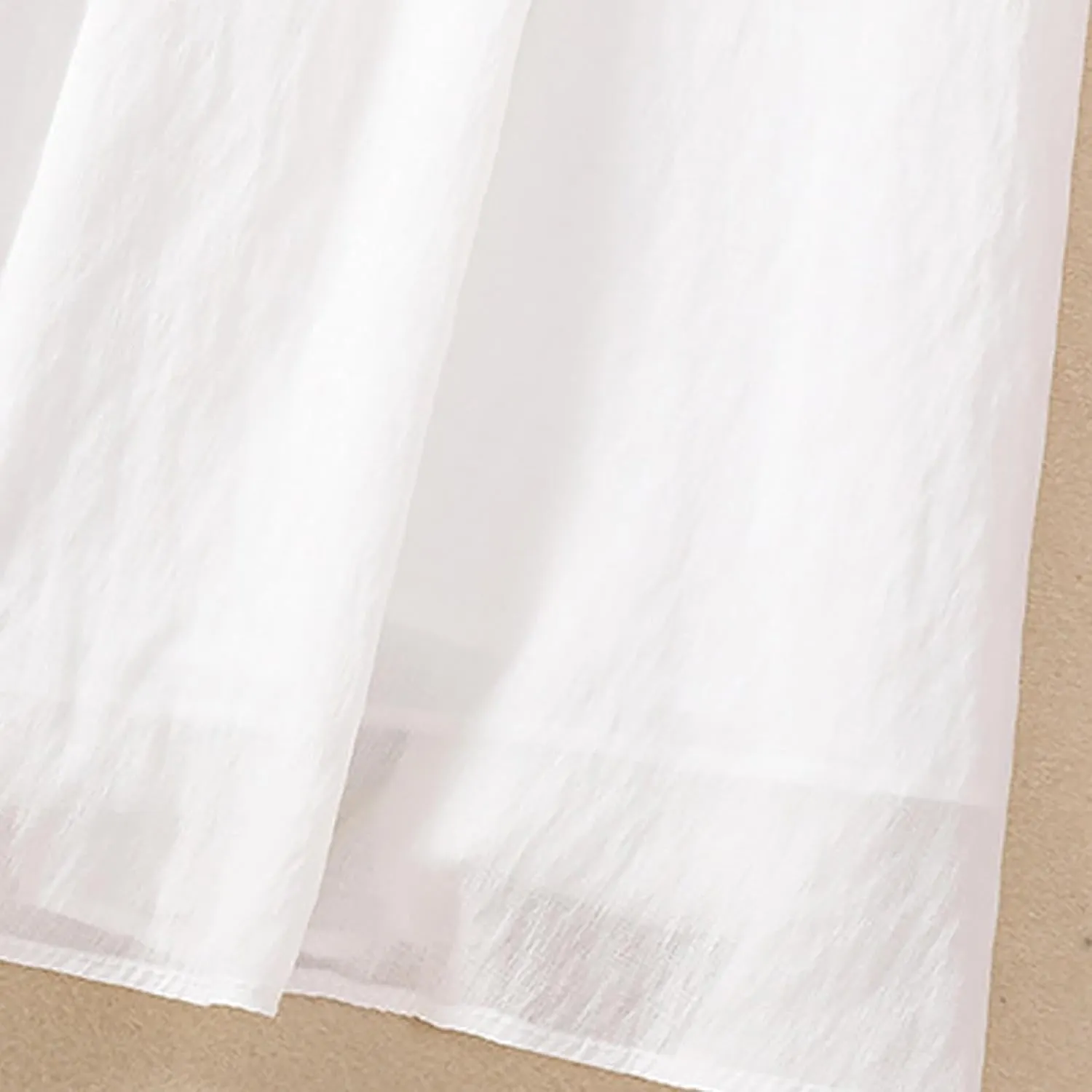 Flowy Midi Skirt for Women Elastic High Waisted Casual Tie-up Solid Color Summer A Line Waistband Skirts