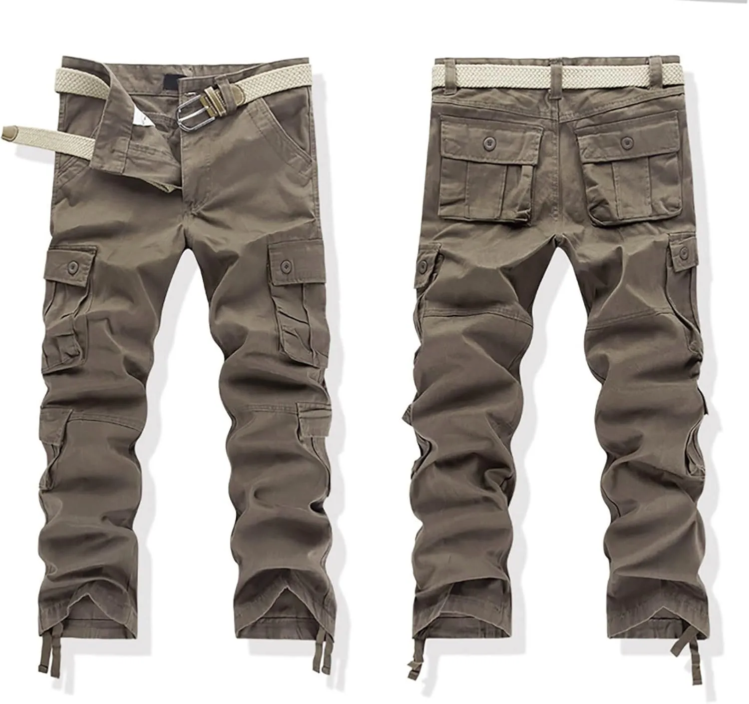 Gear Men's Hiking Tactical Sweatpants Waist Denim Long Pants Men's Casual Cargo Pants Sweatpants for Men Men's Camo