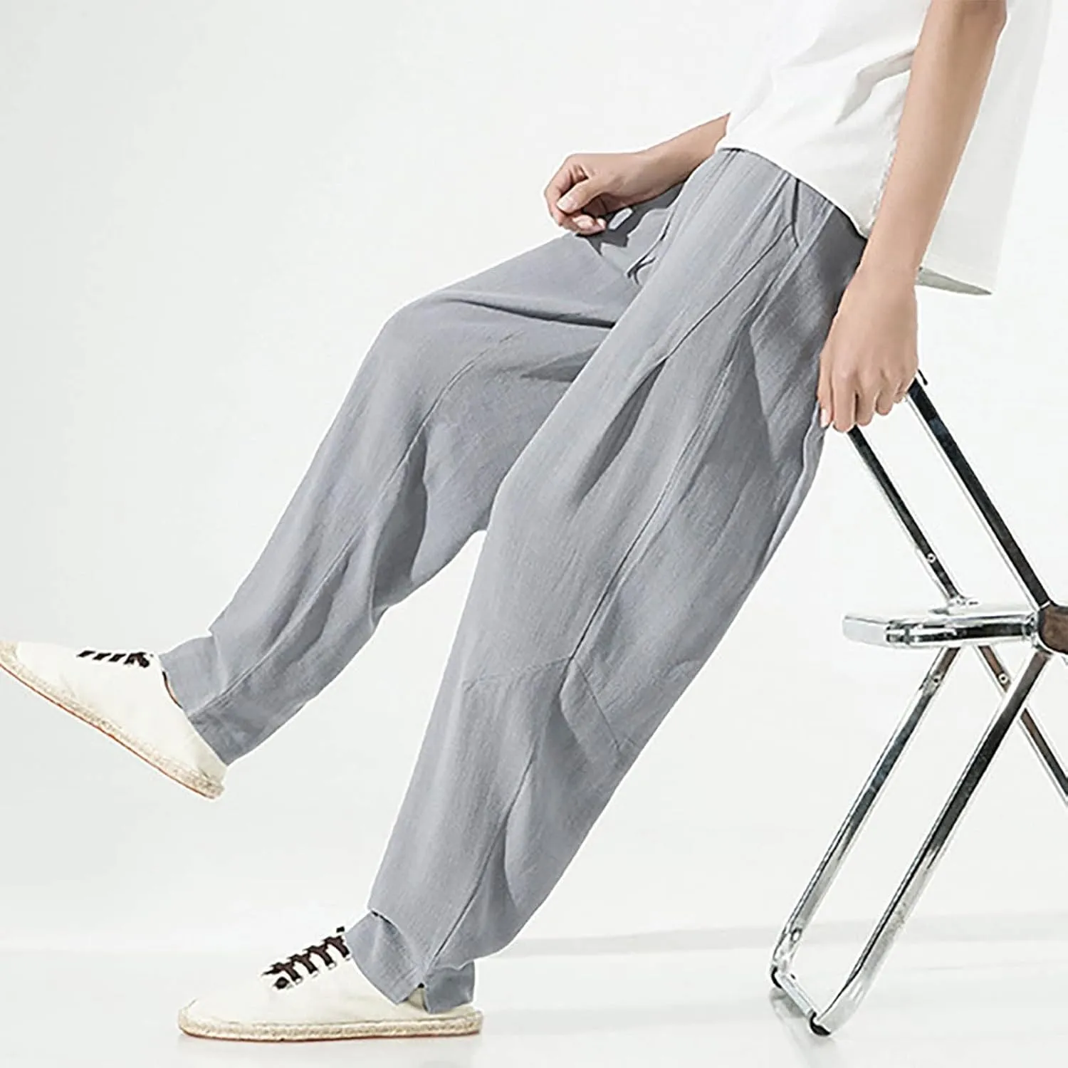 GIERIDUC Men's Golf Joggers Pants Pantalones Con Forro Polar para Hombre Men Running Pants Polyster Men's Relaxed Sweatpants