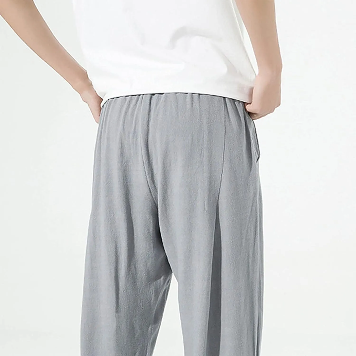 GIERIDUC Men's Golf Joggers Pants Pantalones Con Forro Polar para Hombre Men Running Pants Polyster Men's Relaxed Sweatpants