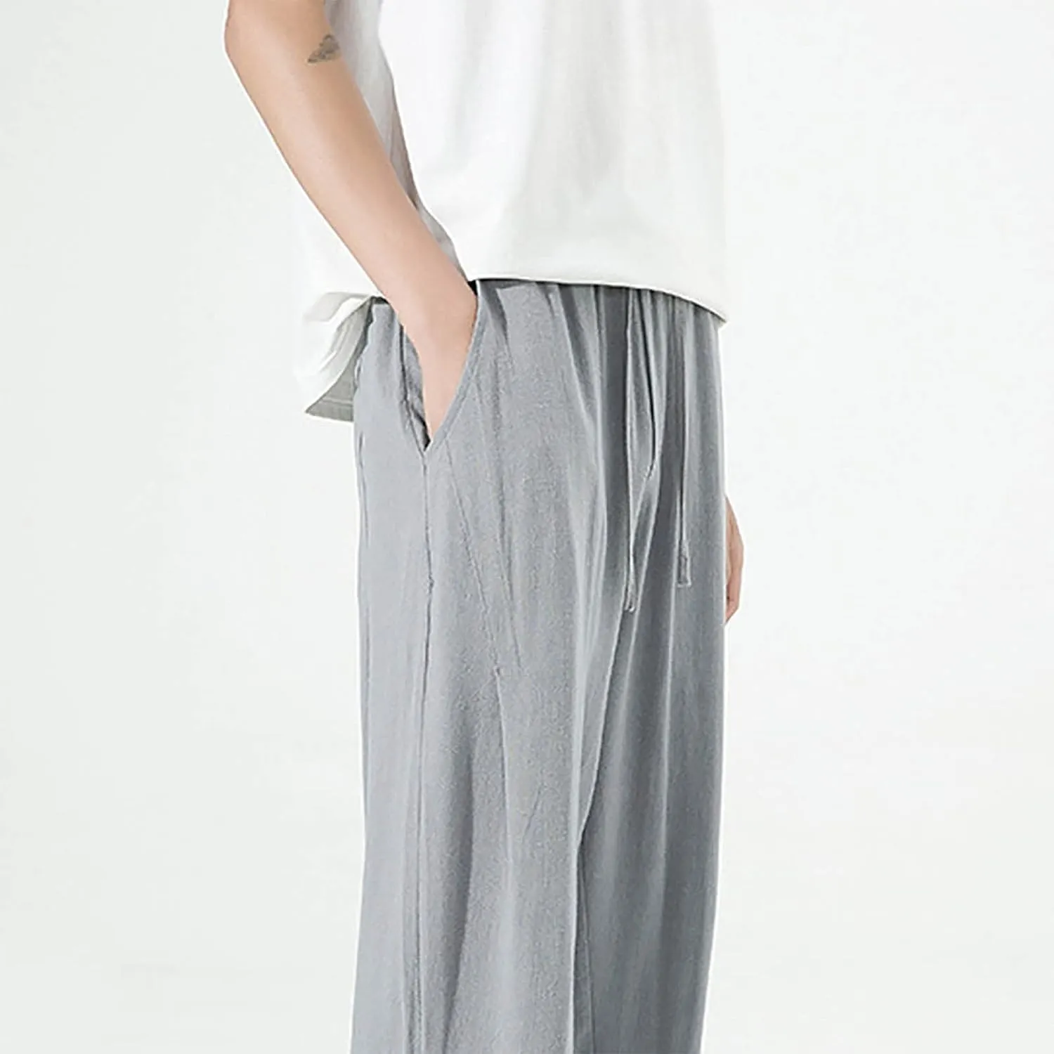 GIERIDUC Men's Golf Joggers Pants Pantalones Con Forro Polar para Hombre Men Running Pants Polyster Men's Relaxed Sweatpants