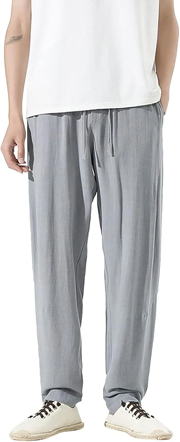 GIERIDUC Men's Golf Joggers Pants Pantalones Con Forro Polar para Hombre Men Running Pants Polyster Men's Relaxed Sweatpants
