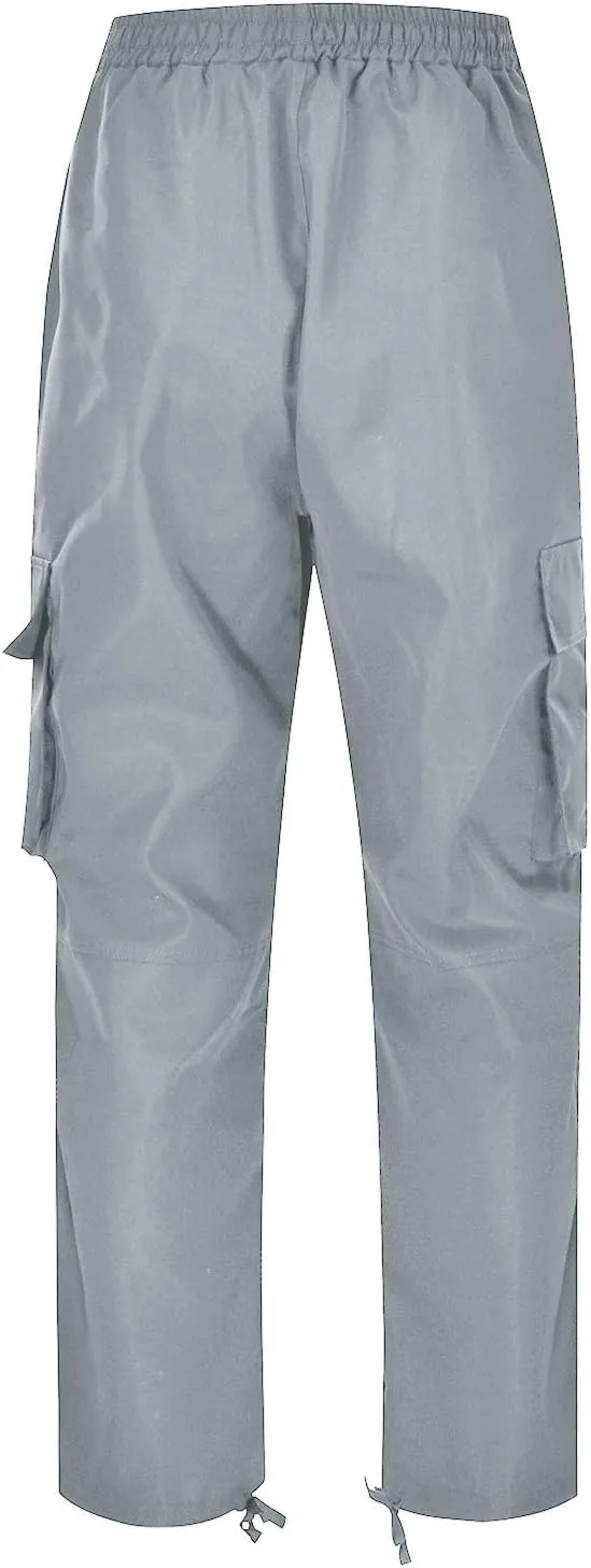 GIERIDUC Men's Wide Leg Flare Sweatpants Men's Lightweight Work Pants Off White Tracksuit Bottoms Long Length Mens Trousers