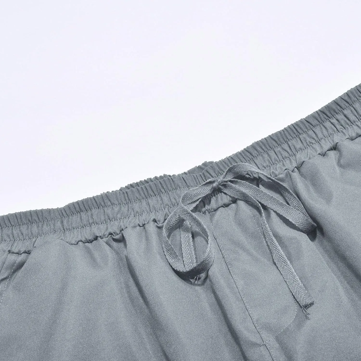 GIERIDUC Men's Wide Leg Flare Sweatpants Men's Lightweight Work Pants Off White Tracksuit Bottoms Long Length Mens Trousers