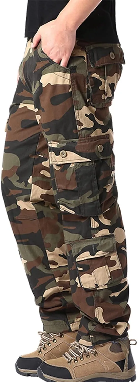 GIERIDUC Men's Wide Leg Flare Sweatpants Wide Leg Corduroy Pants for Men Running Tights with Pocket Breathable Workout Pants