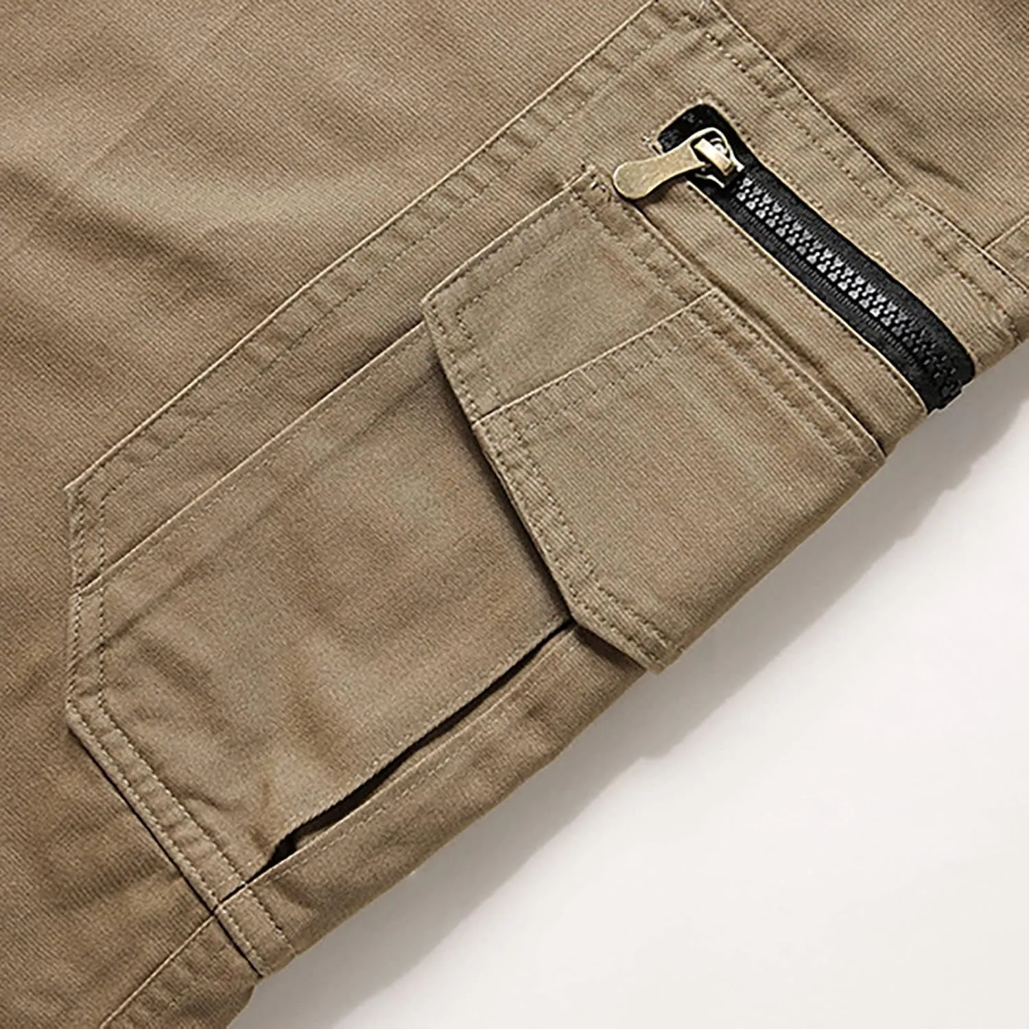 GIERIDUC Men's Wide Leg Flare Sweatpants Work Pants for Men Cargo Pocket Mens Gabardine Dress Pants Essential Jogging Pants