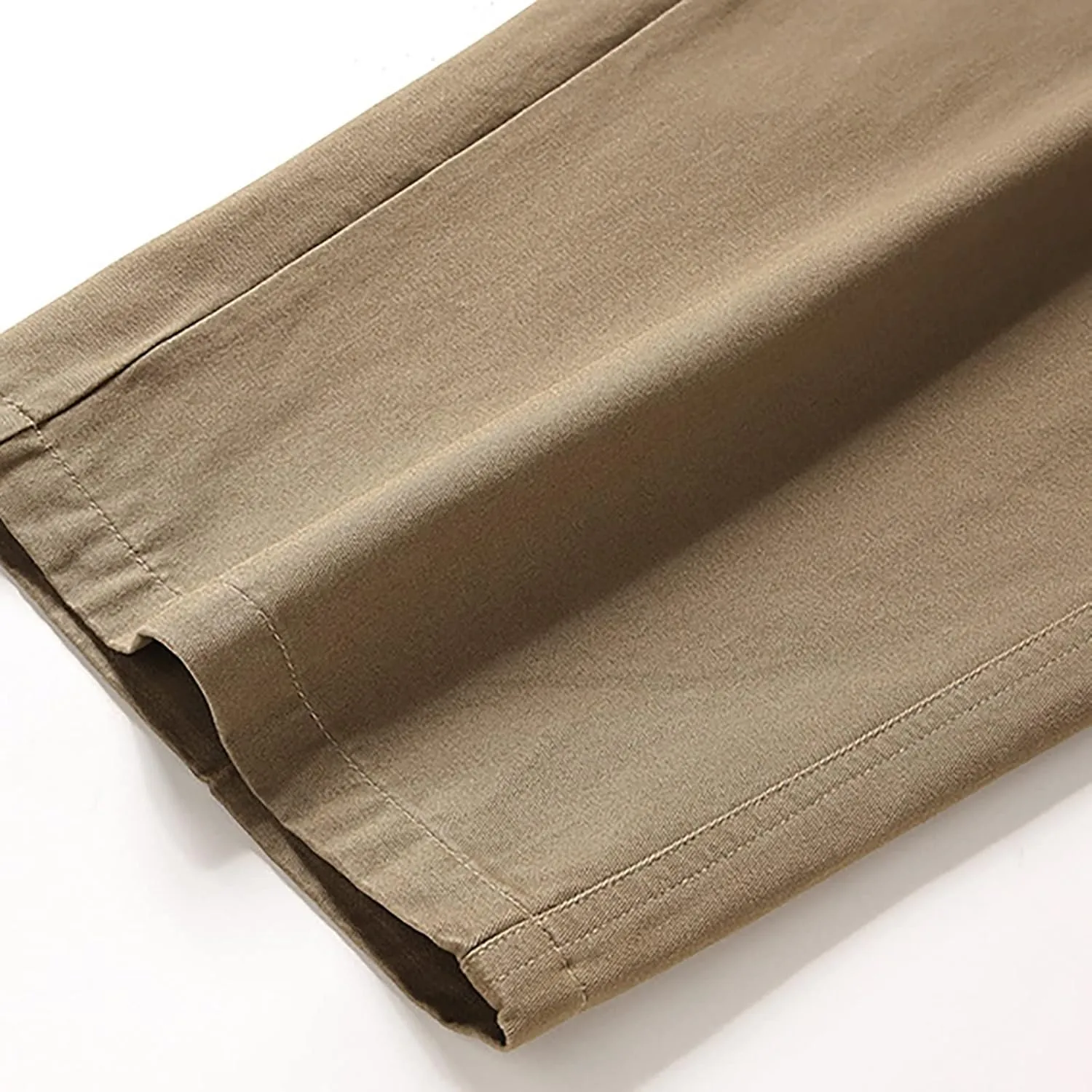 GIERIDUC Men's Wide Leg Flare Sweatpants Work Pants for Men Cargo Pocket Mens Gabardine Dress Pants Essential Jogging Pants