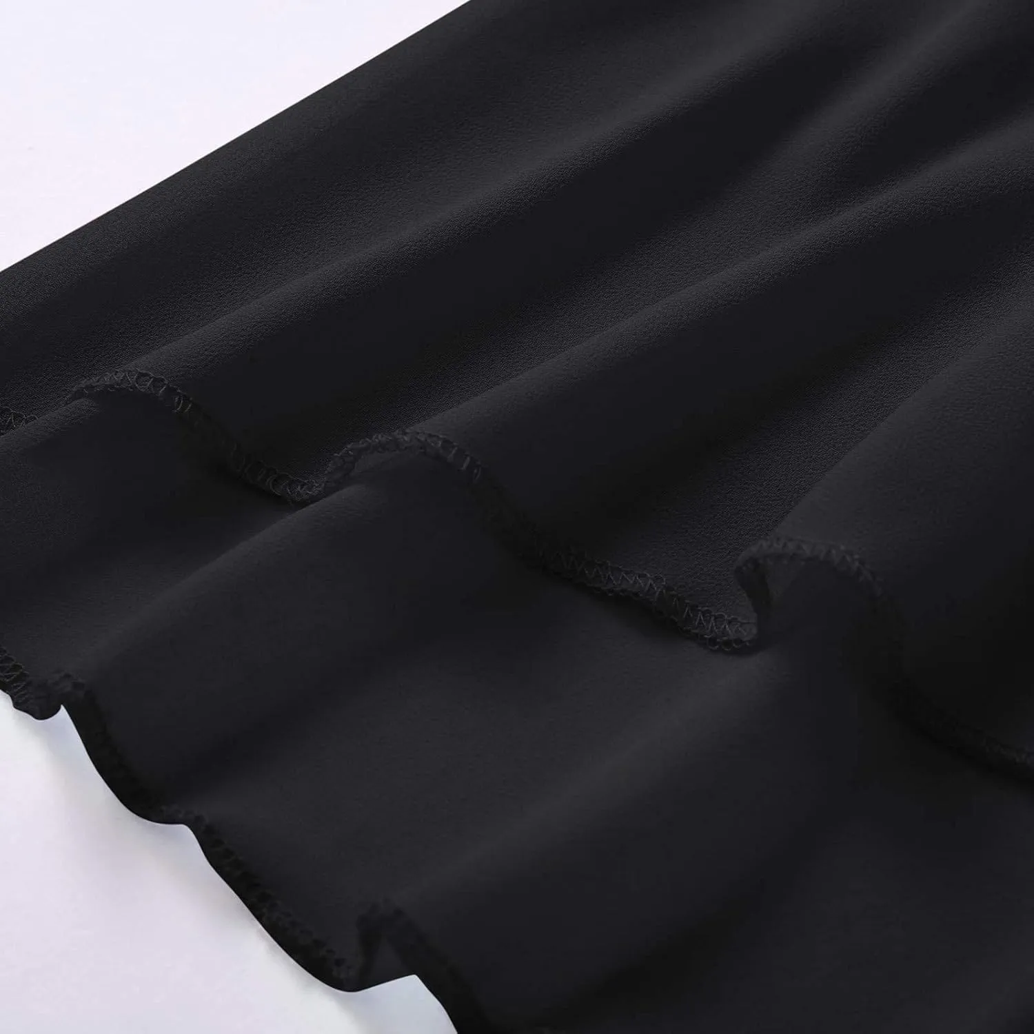 High Waist Sheer Mesh A Line Flowy Skirt Womens Sexy Pleated Ruffled Dance Skirts Hot Lingerie Mini Shorts