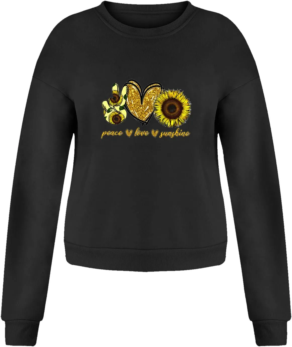 Hoodies for Teen Girls 14-16 Aesthetic Fashion Women's Warm Sweatshirt Casual Long Sleeve O Neck Soft Love
