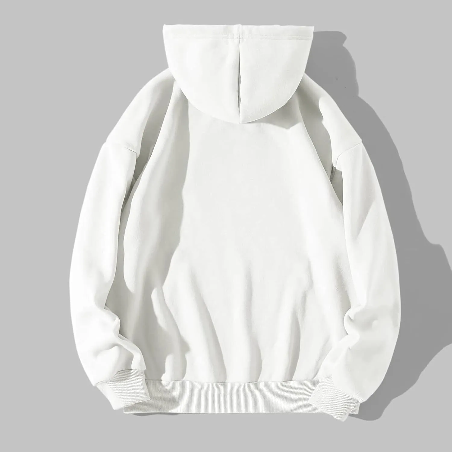 Ladies Women's Letter Graphic Hooded Print Round Neck Long Sleeve Sweatshirt Tops Sweater with Back Zipper