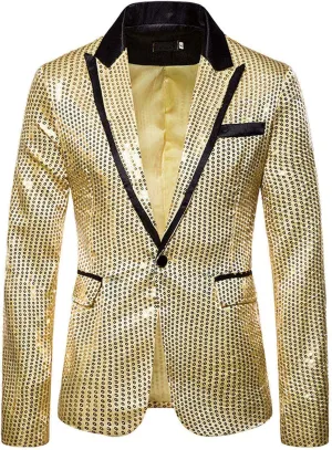LCMTWX Blazers for Men Men's Fashion Coats Casual Pocket Button Suit Jacket Buckle Loved Printed Track Suit Set for Men
