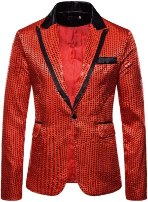 LCMTWX Blazers for Men Men's Fashion Coats Casual Pocket Button Suit Jacket Buckle Loved Printed Track Suit Set for Men