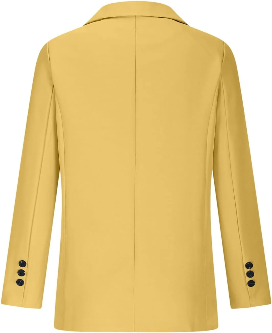 Loose Blazers for Women Fall Lightweight Business Casual Outfits Long Sleeve Button Up Suit Jackets with Pockets