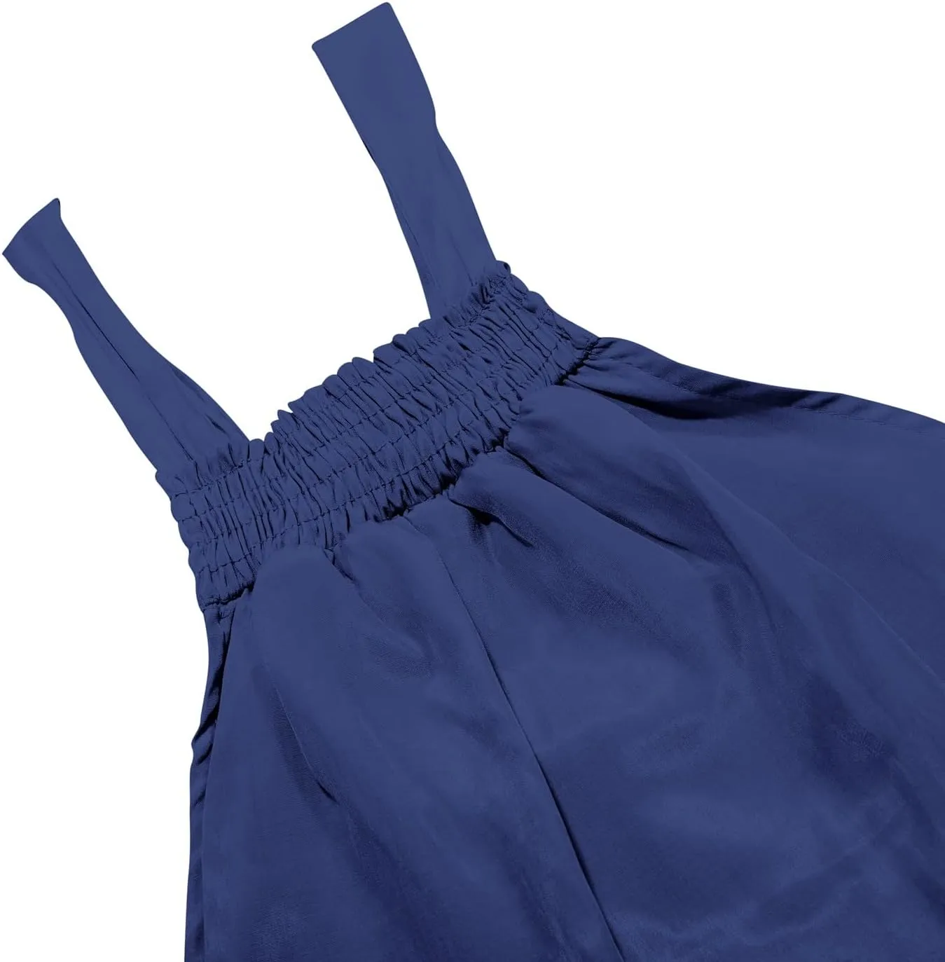 Maxi Dresses for Women 2025 Halter Flowy Ruffle Tiered Long Dress Casual Summer A Line Swing Beach Sundress