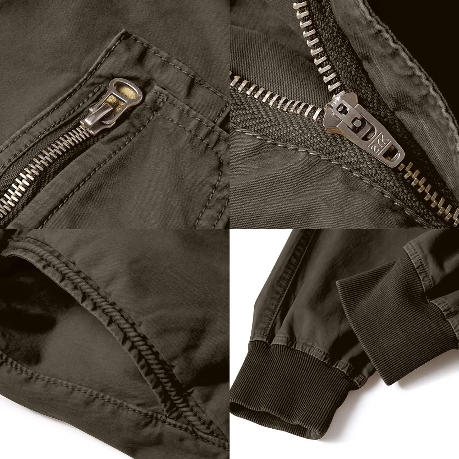 Mens Casual Joggers Cargo Pants Elastic Drawstring Chino Tactical Work Pants Outdoor Hiking Tapered Track Sweatpants