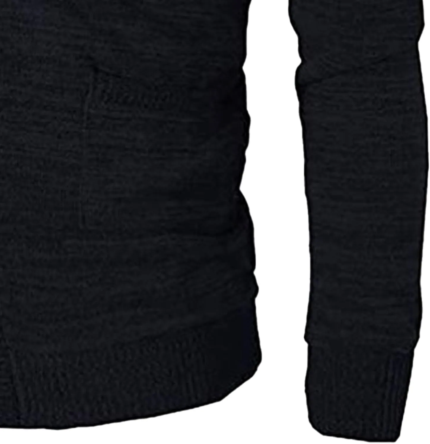 Mens Casual Open Front Long Sleeve Button up V-Neck Knitted Sweaters Causal Slim Fit Cardigans Pocket