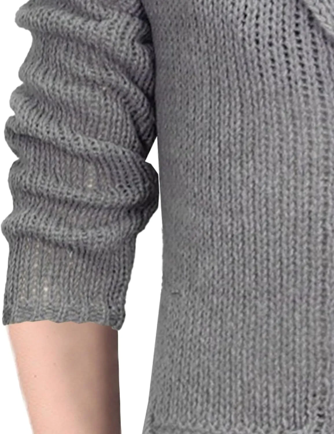 Men's Long Sleeve Open Front Sweater Casual Shawl Collar Cardigan Trendy Button Down Knitwear with Pockets