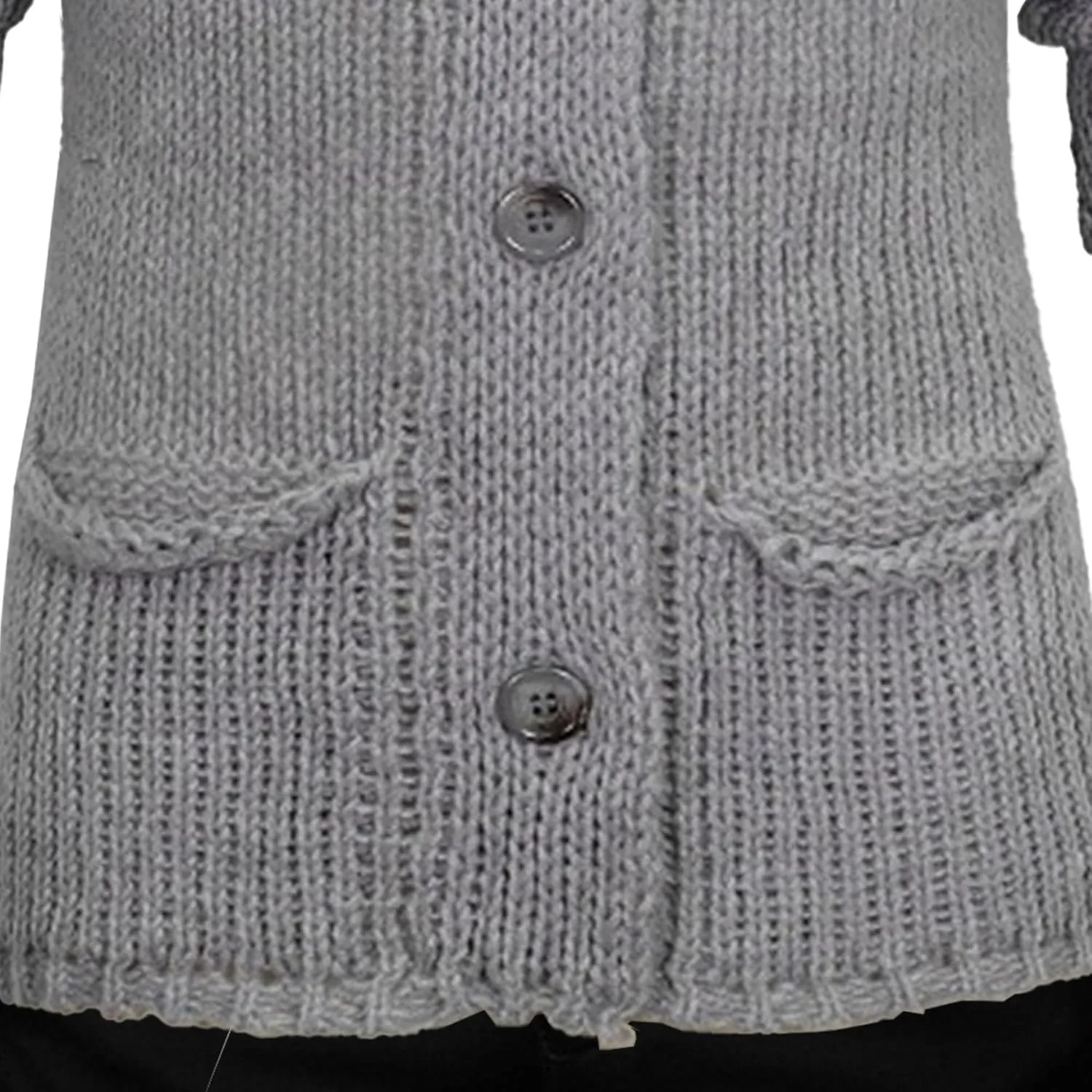 Men's Long Sleeve Open Front Sweater Casual Shawl Collar Cardigan Trendy Button Down Knitwear with Pockets