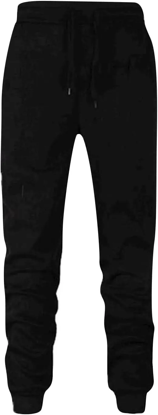 Men's Sweatsuits Track Suits Mens Full-Zip Sweatshirts Jogger Sweatpants Warm Sports Suit Gym Training Wear