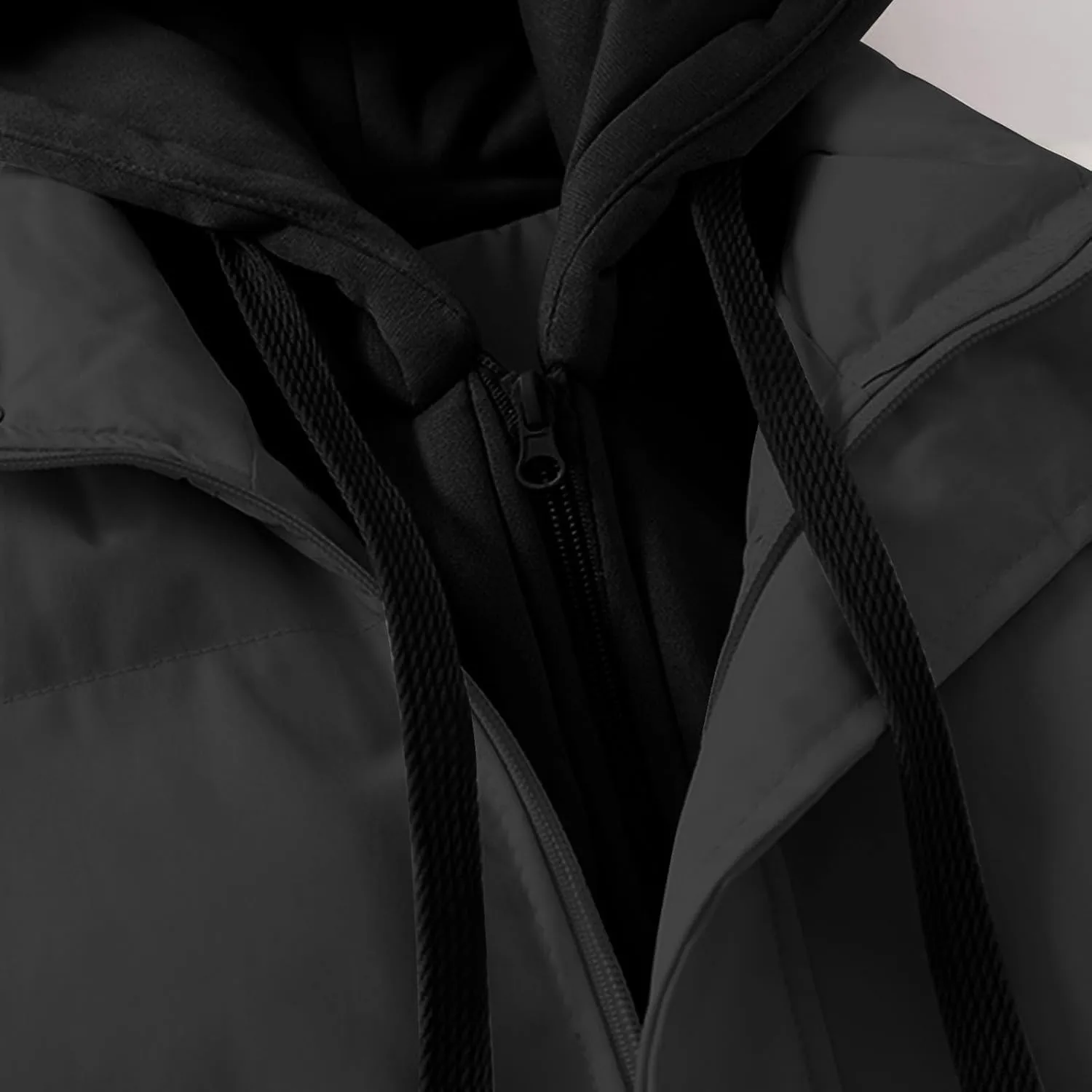 Mens Thicken Puffer Jacket Plus Size Insulated Waterproof Down Coat Zip Up Hooded Outwear Warm Winter Quilted Jackets