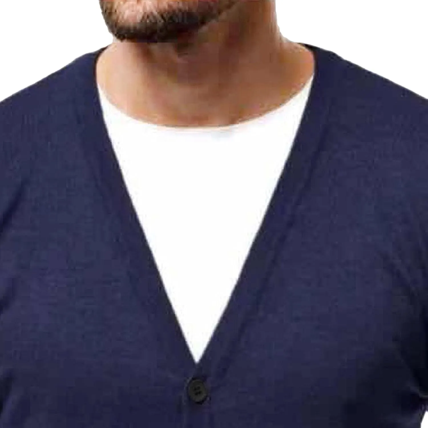 Men's V Neck Casual Lightweight Cardigan Soft Long Sleeve Sweaters Pocket Button Down Knitted Open Sweater