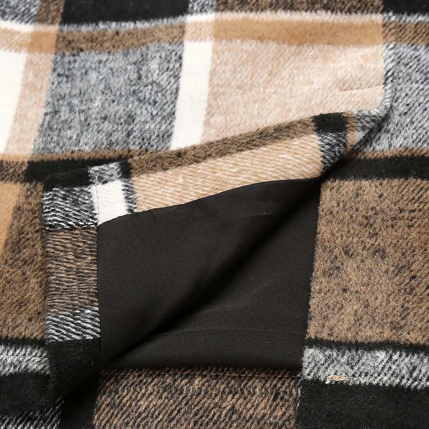 Midi Plaid Skirts for Women High Waisted Knee Length Wool Skirt 2024 Trendy Slim Fit Fall Winter Bodycon Wrap Skirt