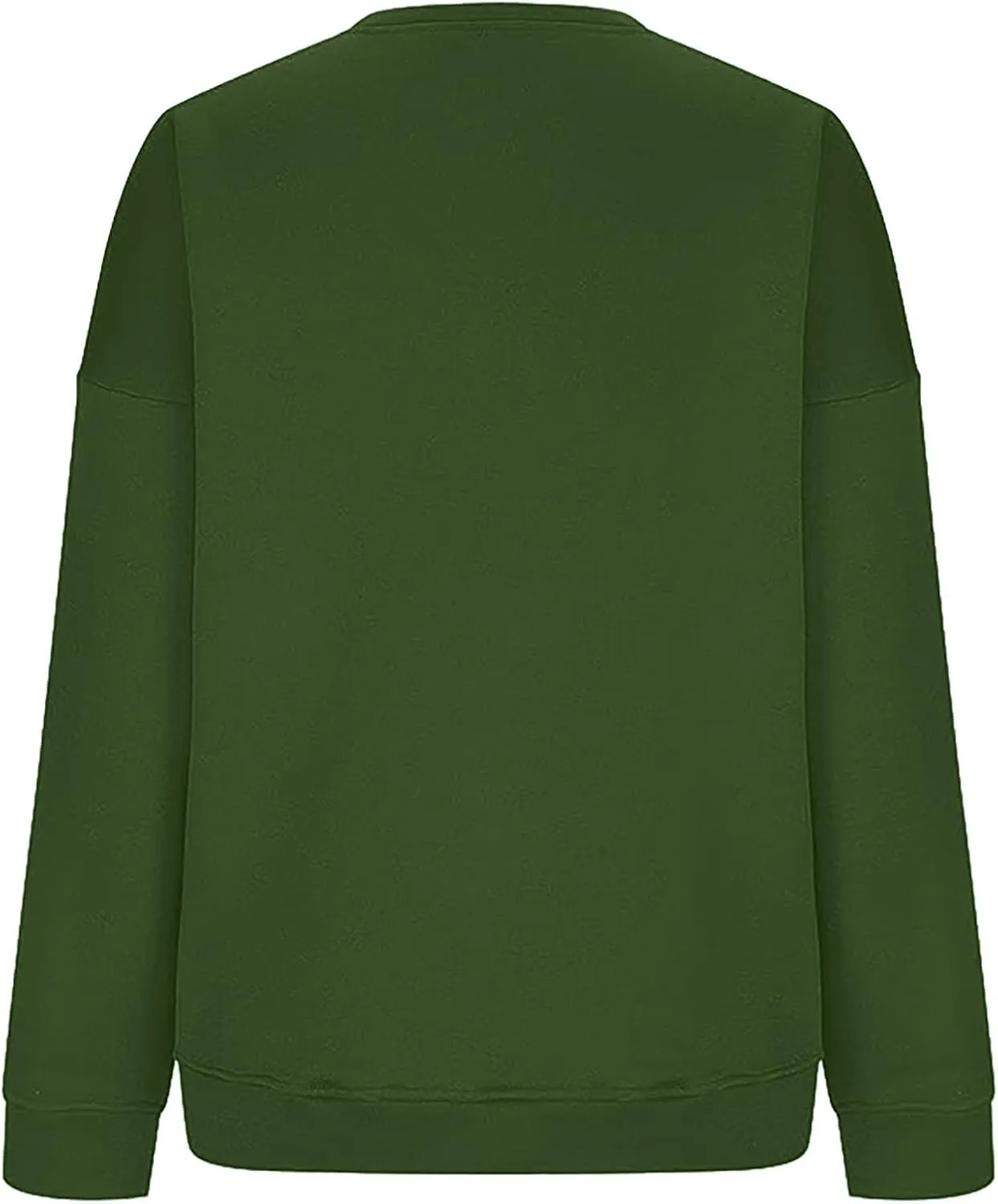 Oversized Long Sleeve Crewneck Sweatshirts for Women Cute Casual Loose Fleece Pullover Sweatshirt Fashion Fall Tops