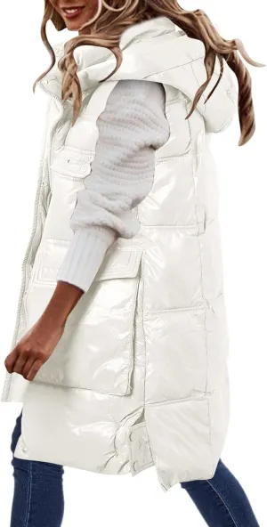 Prime of Deals Lightning of Today Down Jacket Women Long Black Puffer Jacket Women Warm Winter Jacket Women Women's Winter Water Resistant Jacket 8XL Coat Women Winter Puffer Coat for Women