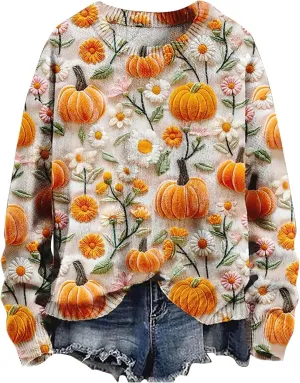 Pullover Sweatshirts Funny Fashionable Casual Hoodless Sweatshirt Sweatshirts Halloween Shirts Fall Vintage