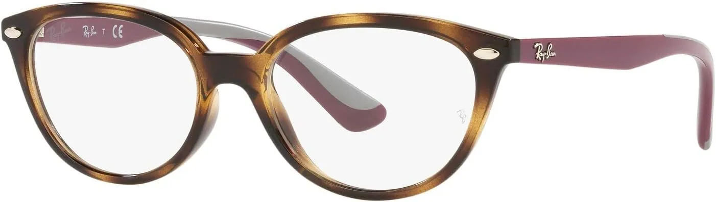 Ray-Ban Girls' Ry1612 Cat Eye Prescription Eyewear Frames