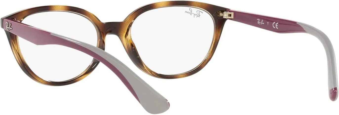Ray-Ban Girls' Ry1612 Cat Eye Prescription Eyewear Frames