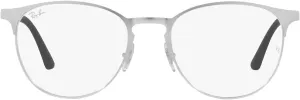 Ray-Ban Rx6375f Low Bridge Fit Round Prescription Eyeglass Frames