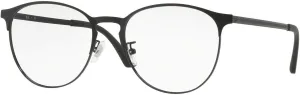 Ray-Ban Rx6375f Low Bridge Fit Round Prescription Eyeglass Frames