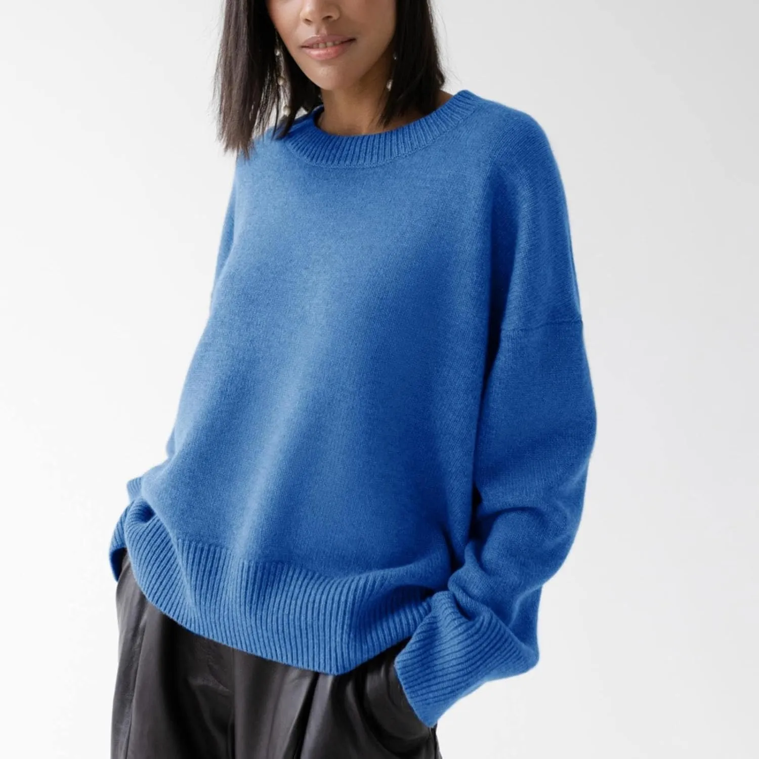 SHAOBGE Womens Sweaters Pullover Sweater Tops for Women Women's Zip Up Sweater Long Batwing Sleeve